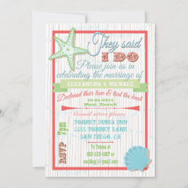 Convite Postar Recepção de casamento