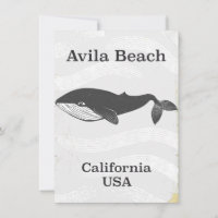 Poster de viagens Avila Beach California