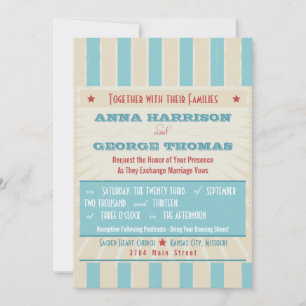Convite Poster russo: Casamento Personalizado Vermelho, Br