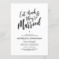 Posto de Caligrafia Perfeito Invites Brunch