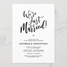 Convite Posto de Caligrafia Perfeito Invites Brunch