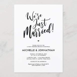 Convite Posto de Caligrafia Perfeito Invites Brunch