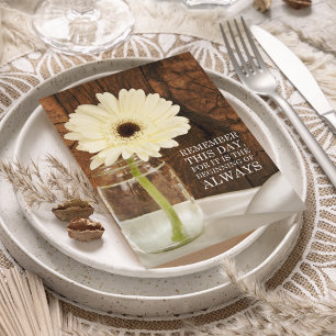 Convite Pote de Pedra Margarida Casamento Country Salve a 