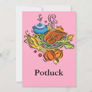 Convite Potluck
