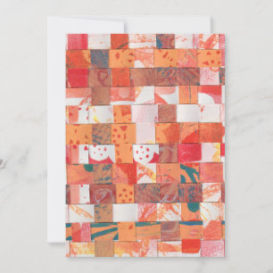 Convite "potluck" por Kim Codner design