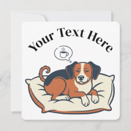 Convite Powered by Coffee & Dog Dreams