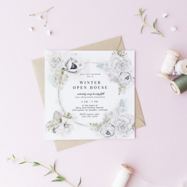 Convite Praça da Casa Aberta de Inverno Florais (Criador carregado)