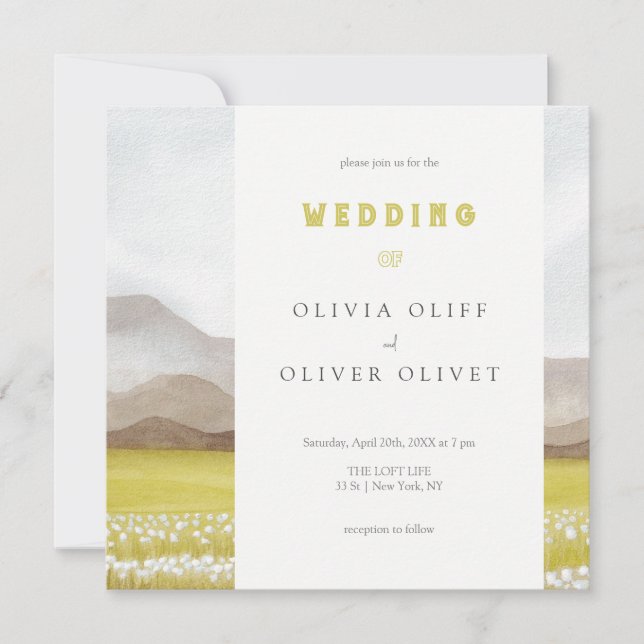 Convite Pradarias no Bloom Wedding (Frente)