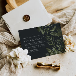 Convite Prado de inverno | Casamento Botânico Verde