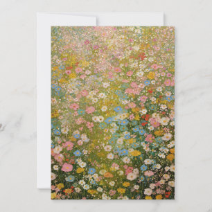 Convite Prados Coloridos de Flores Silvestres 3