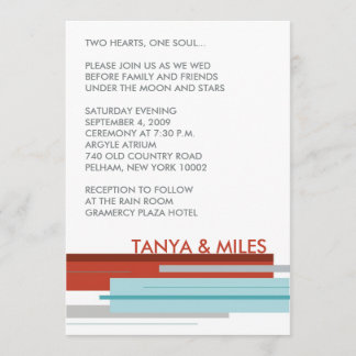 Convite Praga convida:  Vermelho moderno