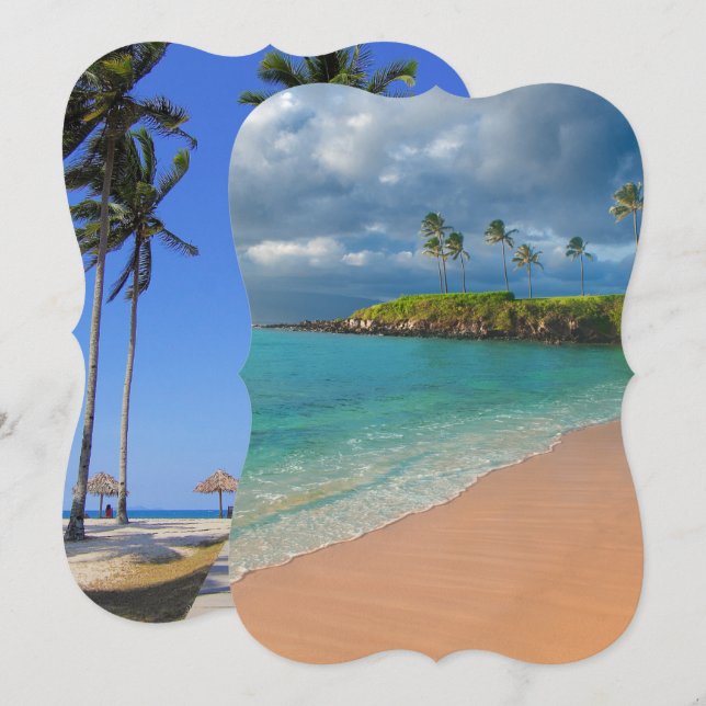 Convite Praia (Frente/Verso)