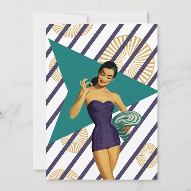 Convite Praia (Frente)