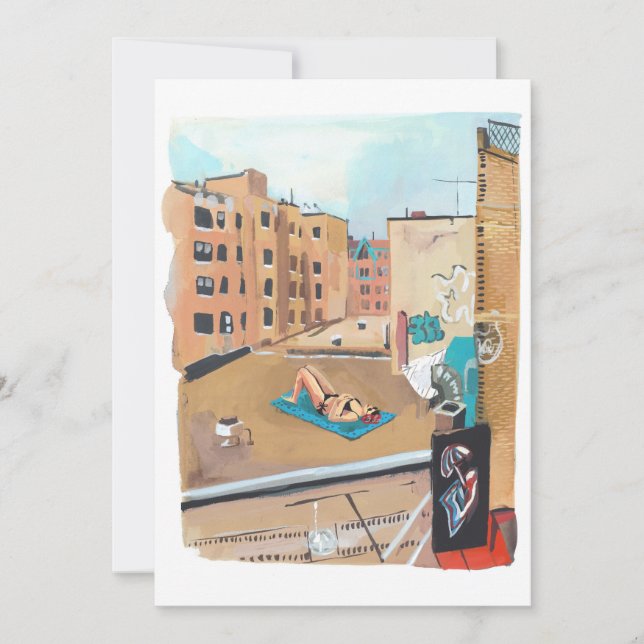 Convite Praia do Telhado da Cidade (Frente)