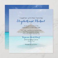 Praia Tropical com Casamento de Guarda-chuvas Atin
