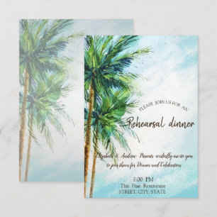 Convite Praia Tropical,Convite para Janto Palms