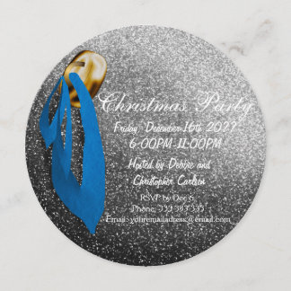 Convite Prata do Feriado de Natal