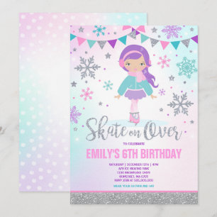 Convite Prata do Partido da Pele de Gelo de Concurso