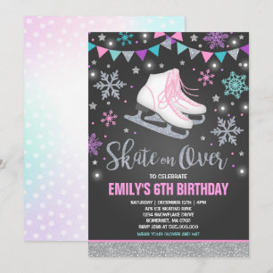 Convite Prata do Partido da Pele de Gelo de Concurso