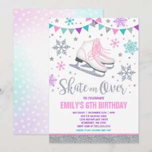 Convite Prata do Partido da Pele de Gelo de Concurso