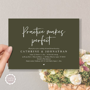 Convite Prática faz Janto perfeito, ensaio de casamento