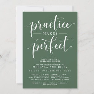 Convite Prática Faz Janto perfeito no ensaio de casamento