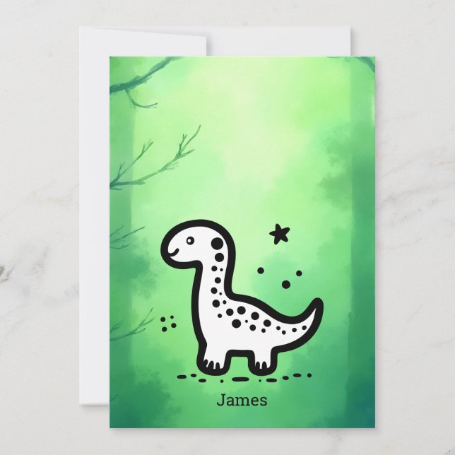 Convite Prato de Papel (Frente)