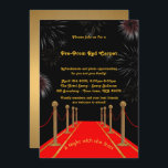 Convite pré-Baile de formatura, Pré-Baile de forma<br><div class="desc">Convite pré-Baile de formatura,  Pré-Baile de formatura,  Red-Carpet, 15,  16th, 17th, 18th, Quinceanera,  Sweet-XVI, Estilo Gatsby,  preto,  Dourado, Elegante, RSVP incluído de volta</div>