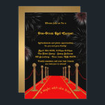 Convite pré-Baile de formatura, Pré-Baile de forma<br><div class="desc">Convite pré-Baile de formatura,  Pré-Baile de formatura,  Red-Carpet, 15,  16th, 17th, 18th, Quinceanera,  Sweet-XVI, Estilo Gatsby,  preto,  Dourado, Elegante, RSVP incluído de volta</div>