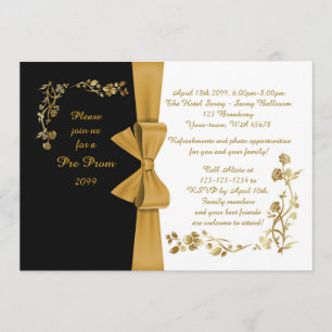 Convite Pré-Baile de formatura, Pré-Baile de formatura, Qu