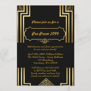 Convite Pré-Baile de formatura, Pré-Baile de formatura, Qu