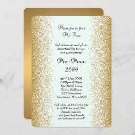 Convite Pré-Baile de formatura, Pré-Baile de formatura, Qu