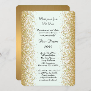 Convite Pré-Baile de formatura, Pré-Baile de formatura, Qu