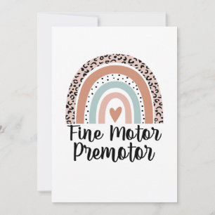Convite Pré-motora de Motricidade Fina