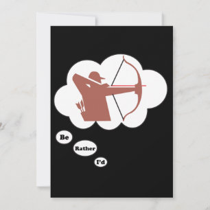 Convite preferencialmente estaria jogando Archery 3