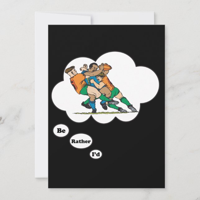 Convite preferencialmente estaria jogando Rugby 2 (Frente)