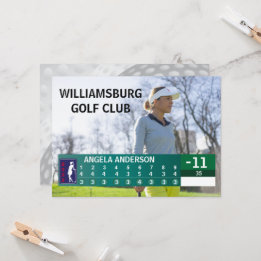 Convite Prêmio GOLF TOURNAMENT LOW SCORE GOLFER