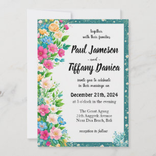 Convite Preparação De Casamento Simples