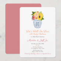 Preppy Fall In Love Autumn Girl Chá de fraldas Par