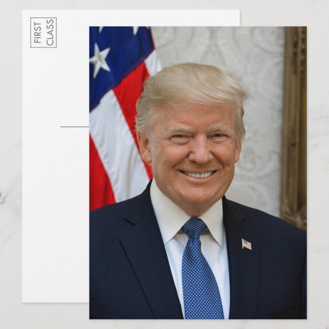 Convite Pres. Cartão-postal grande do Donald Trump 2017 (Frente/Verso)
