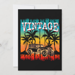 CONVITE PRESENÇA CLÁSSICA RETRÔ VINTAGE