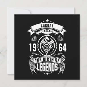 Convite Presente de Agosto 1964 O Nascimento das Lendas