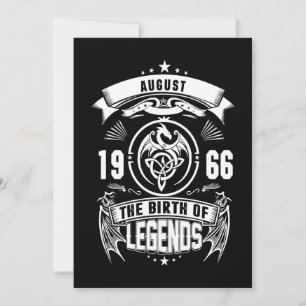 Convite Presente de Agosto   1966 O Nascimento das Lendas