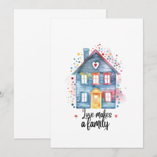 Convite Presente de Amor que Faz uma Família, Presente de