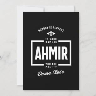 Convite Presente de Aniversário com Nome Personalizado Ahm