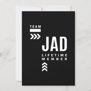 Convite Presente de Aniversário com Nome Personalizado Jad