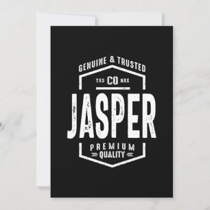Convite Presente de Aniversário do Nome Personalizado Jasp