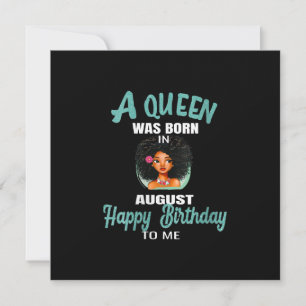 Convite Presente de Aniversário para Mulheres Uma Rainha N