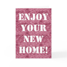 Presente de casa nova com bolha rosa