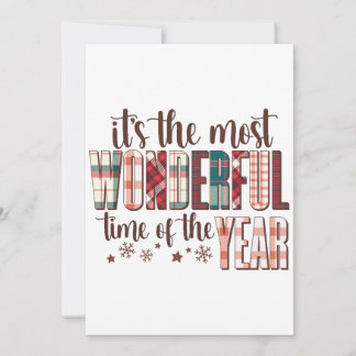 Convite Presente de Natal É a época mais maravilhosa do an